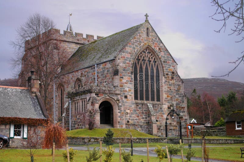 St Margaret ` s kościół, Braemar zdjęcia stock St Margaret ` s kościół, Braemar zdjęcia stock