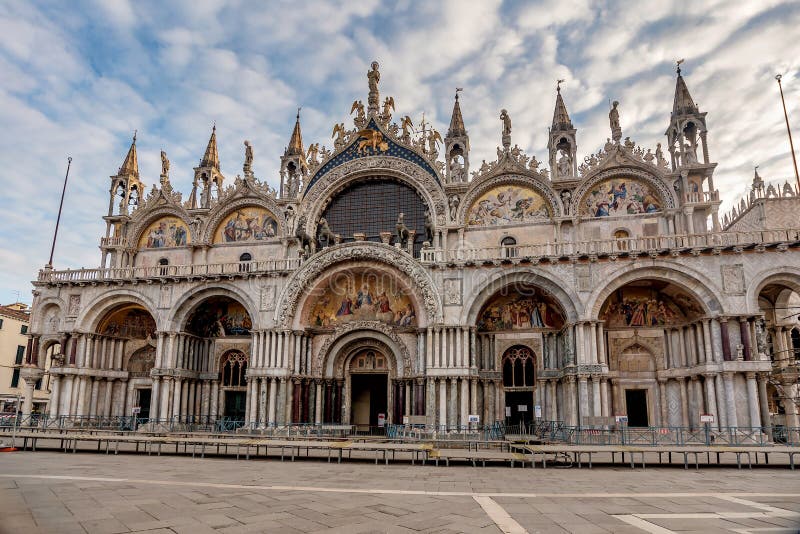 St Mark Katedralna bazylika W St Mark kwadracie Wenecja, Włochy