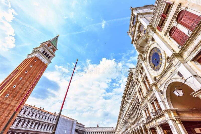 St Marks Campanile The Tower Of Venetia San Marco Square