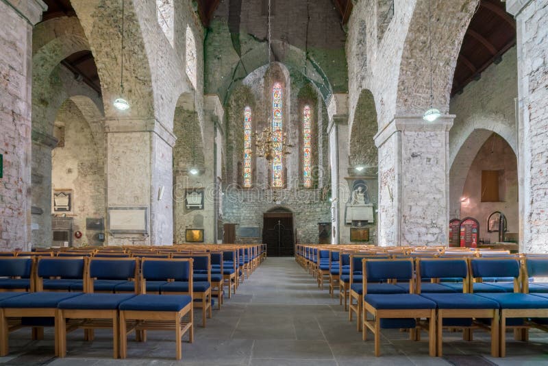St Mary Cathedral interior editorial stock image. Image of celtic