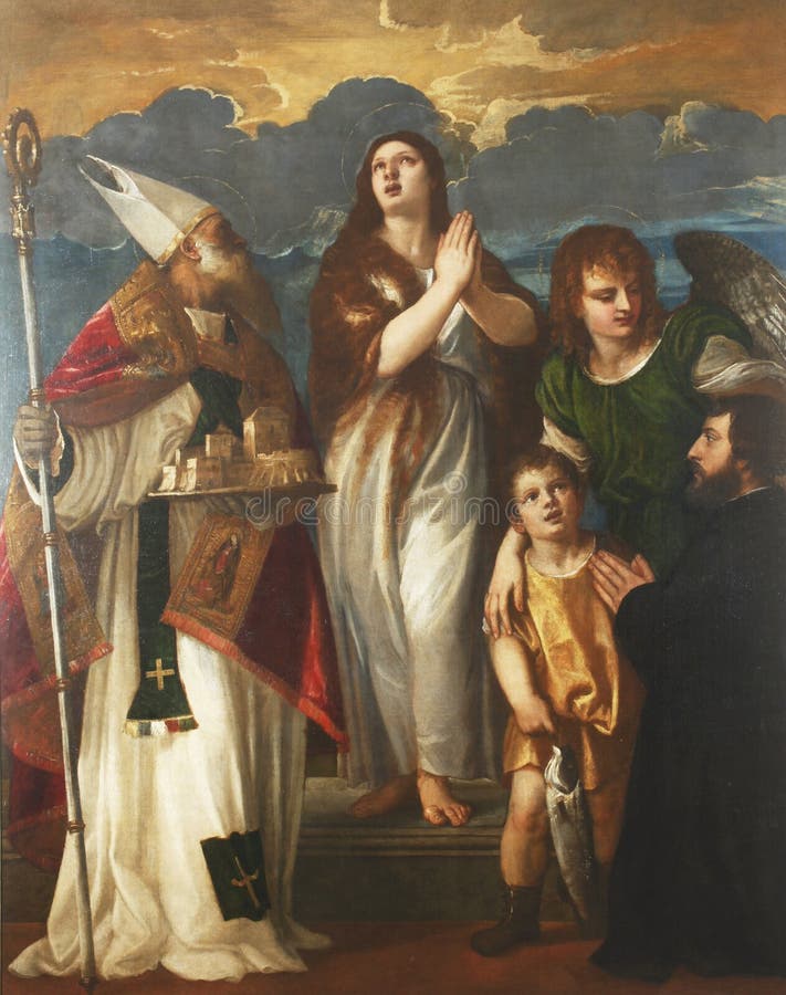 St Mary Magdalene, santo Blaise, Raphael del arcángel, Tobias