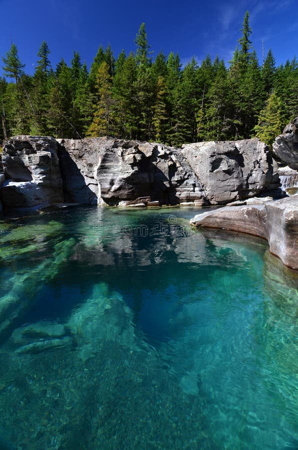 St. Mary River, Glacier National Park, Montana