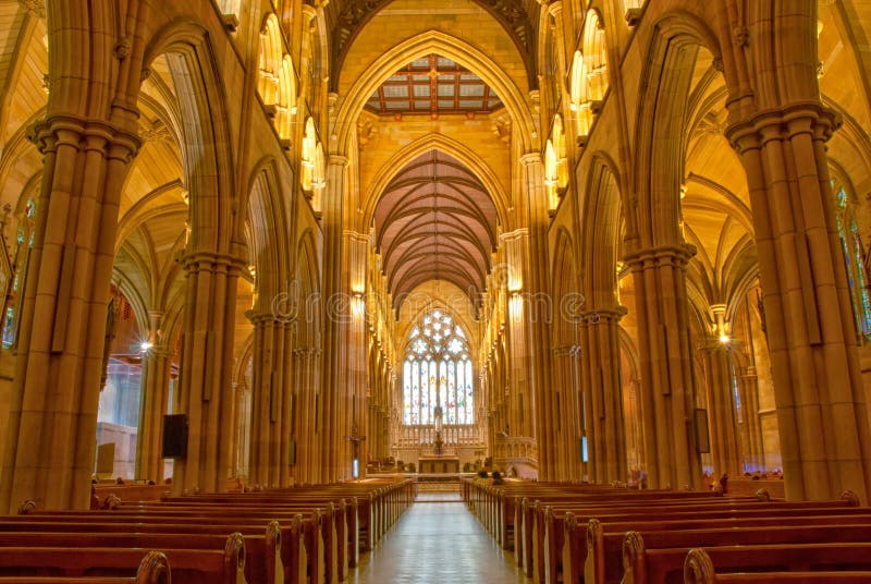 St Mary s Cathedral Interior, Sydney Australia