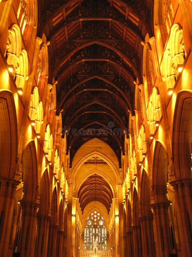 St Mary's Cathedral, Sydney, Australia royalty free stock photos