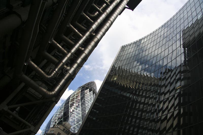 St marys axe city of london (gherkin) royalty free stock photography St marys axe city of london (gherkin) royalty free stock photography