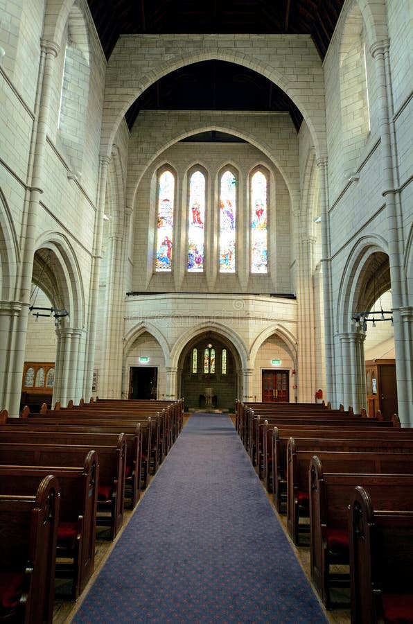 St Matthew-in-the-City interior.It's historic Anglican church located in the Central Business District of Auckland, renowned for its neo-Gothic style since 1905. St Matthew-in-the-City interior.It's historic Anglican church located in the Central Business District of Auckland, renowned for its neo-Gothic style since 1905.