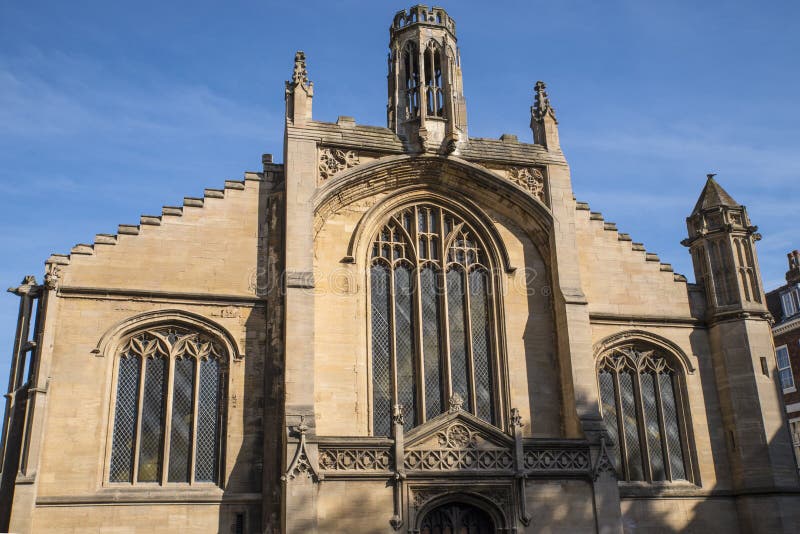 St Michael le Belfrey Church em York fotografia de stock royalty free