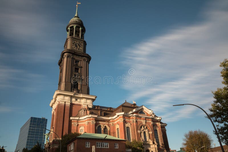 St. Michael`s Church, Hamburg Stock Photo - Image of hamburg, michel