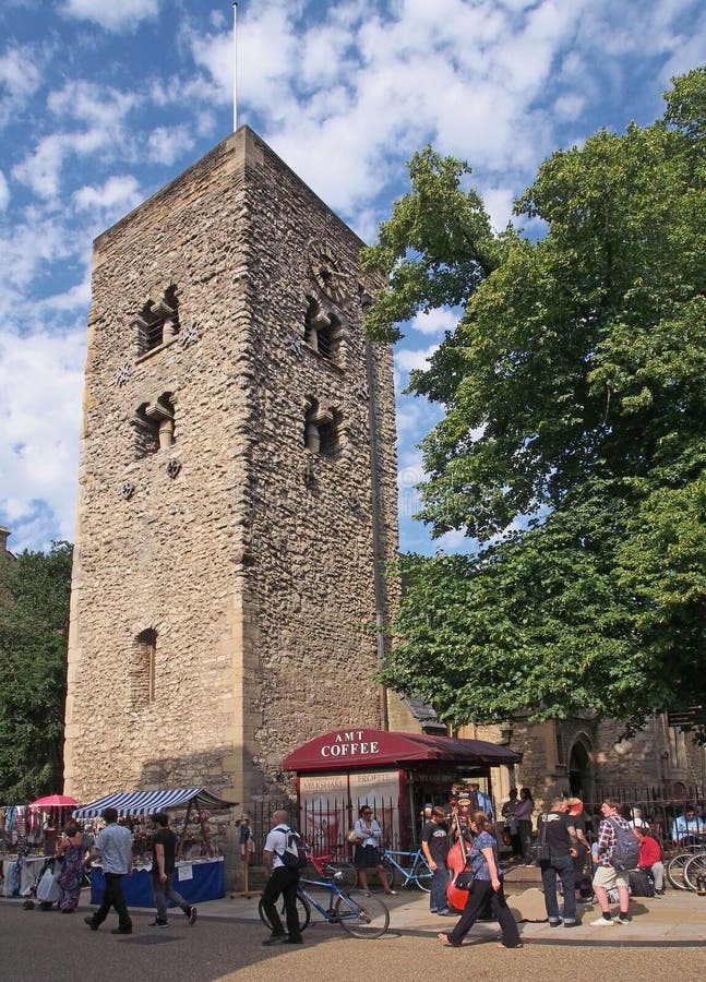 St. Michael S Tower, Oxford Editorial Image Image of stone, walking