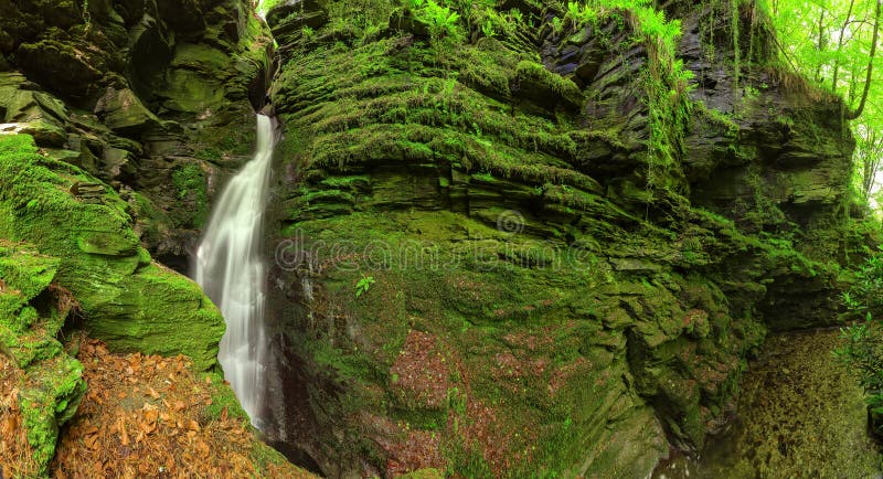 One of Cornwall’s most sacred sites. St. Nectan’s waterfall is in a designated Site of Special Scientific Interest (SSSI), it has been described as amongst the ten most important spiritual sites in the country. A place of outstanding natural beauty. The magic and tranquillity of St Nectan’s Kieve are unique. The Kieve is a potent symbol of Mother Earth. Ancient pagan celtic images stock images, royalty-free photos and pictures