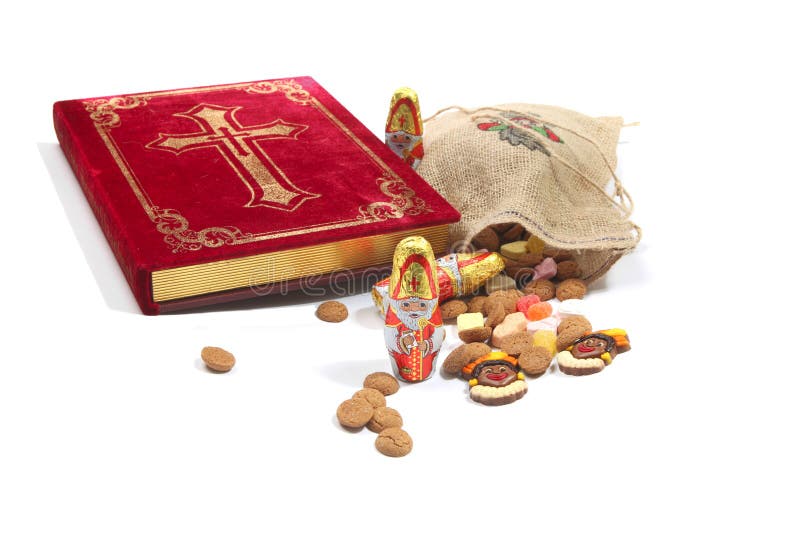 St. Nicholas book with sweets