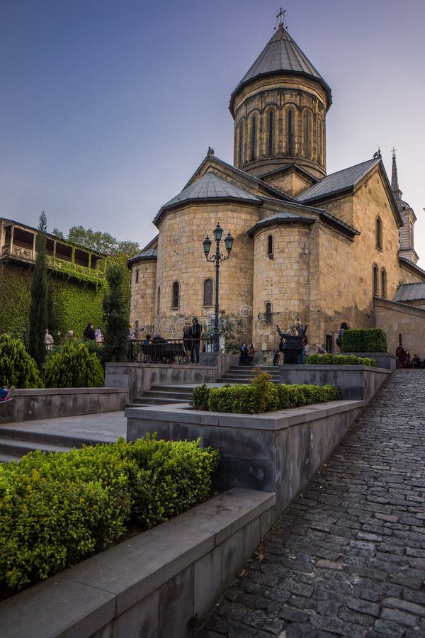 St Nicholas Church i tbilisi arkivfoto St Nicholas Church i tbilisi arkivfoto