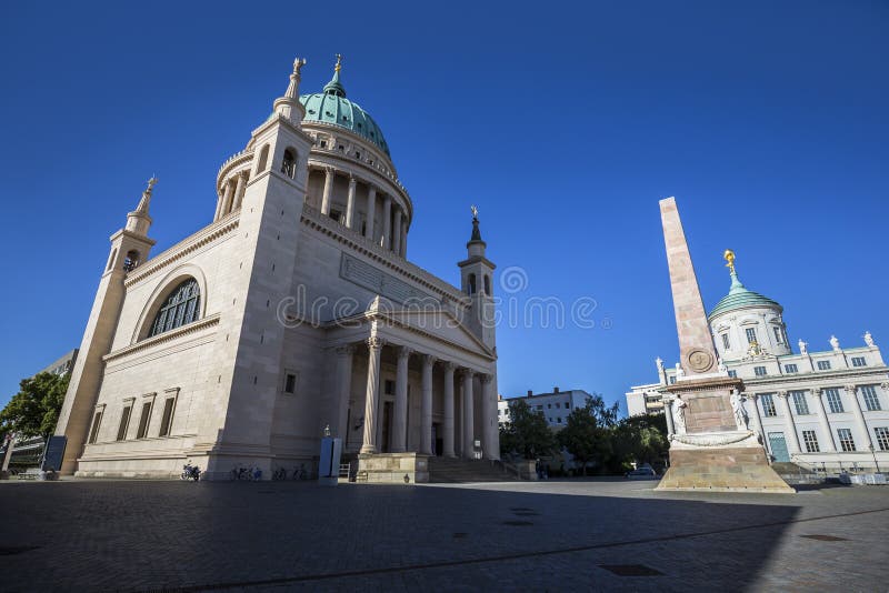 St Nicholas Church (Nikolaikirche), Potsdam fotografia stock libera da diritti St Nicholas Church (Nikolaikirche), Potsdam fotografia stock libera da diritti