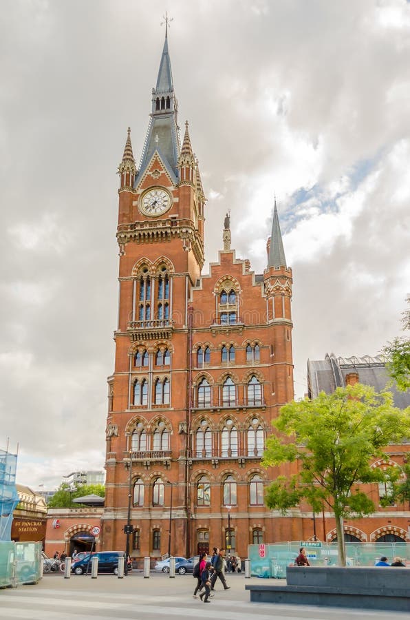 St Pancras station, London, UK arkivbilder St Pancras station, London, UK arkivbilder