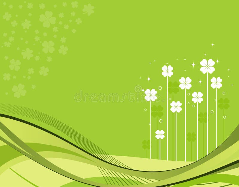 St. Patrick Day Background stock illustratie St. Patrick Day Background stock illustratie