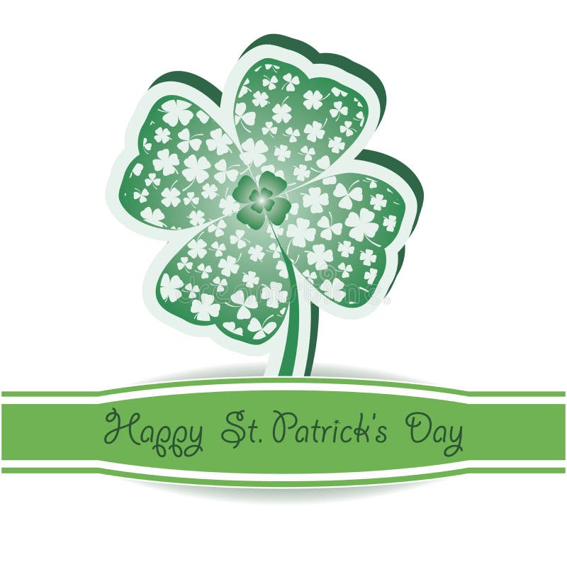 st patrick s зеленого цвета дня клевера предпосылки иллюстрация вектора st patrick s зеленого цвета дня клевера предпосылки иллюстрация вектора