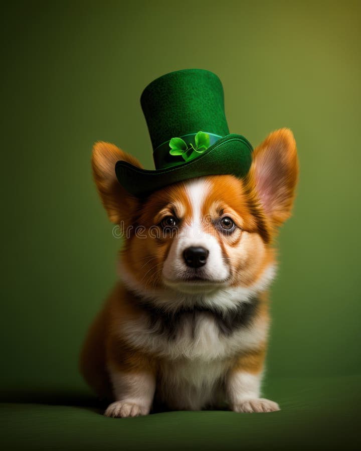 Corgi Leprechaun - Lucky Charm - St. Patricks Day T-Shirt Corgi Leprechaun - Lucky Charm - St. Patricks Day T-Shirt