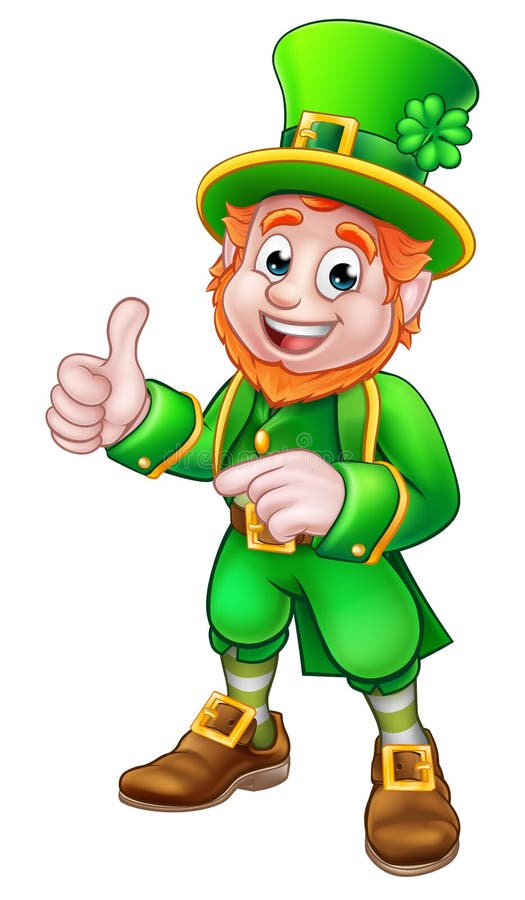 St Patricks van de beeldverhaalkabouter Dagkarakter royalty-vrije illustratie St Patricks van de beeldverhaalkabouter Dagkarakter royalty-vrije illustratie