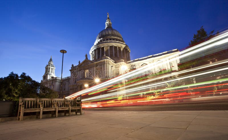 St. Paul`s Cathedral, London Stock Image - Image of place, landmark ...