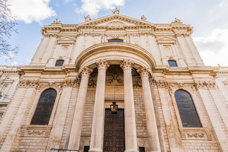 St Pauls Cathedral in London royalty free stock photos St Pauls Cathedral in London royalty free stock photos