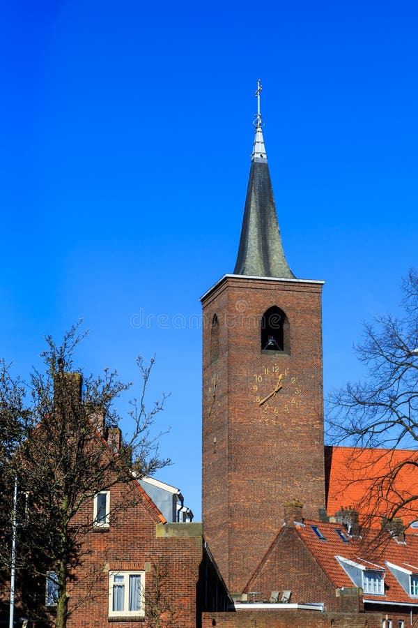 St Peter kościół w Leiden, holandie zdjęcia stock St Peter kościół w Leiden, holandie zdjęcia stock
