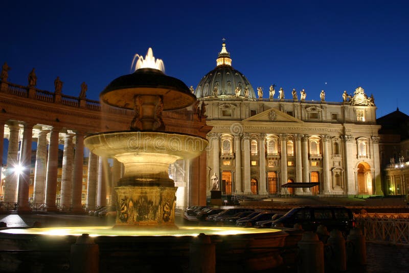St. Peter no Vatican fotografia de stock royalty free St. Peter no Vatican fotografia de stock royalty free