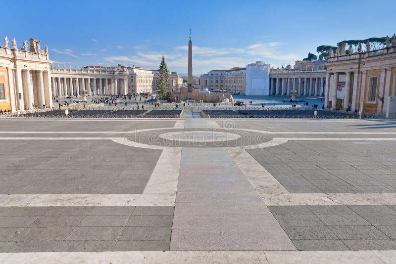 St.Peter Square in Rome