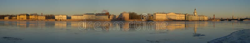 Beatiful big panoramic view of St. Petersburg. Beatiful big panoramic view of St. Petersburg.