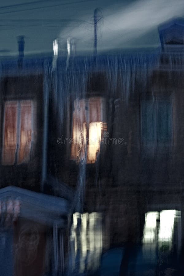 St. Petersburg in de winter: fragment royalty-vrije stock fotografie St. Petersburg in de winter: fragment royalty-vrije stock fotografie