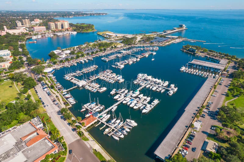 St Petersburg Florida City Downtown. State Florida. Gulf of Mexico ...