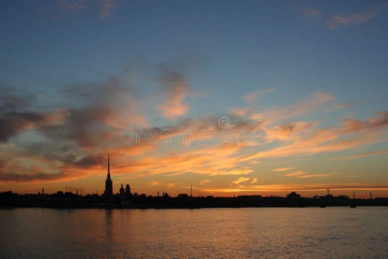 St-Petersburg in the morning