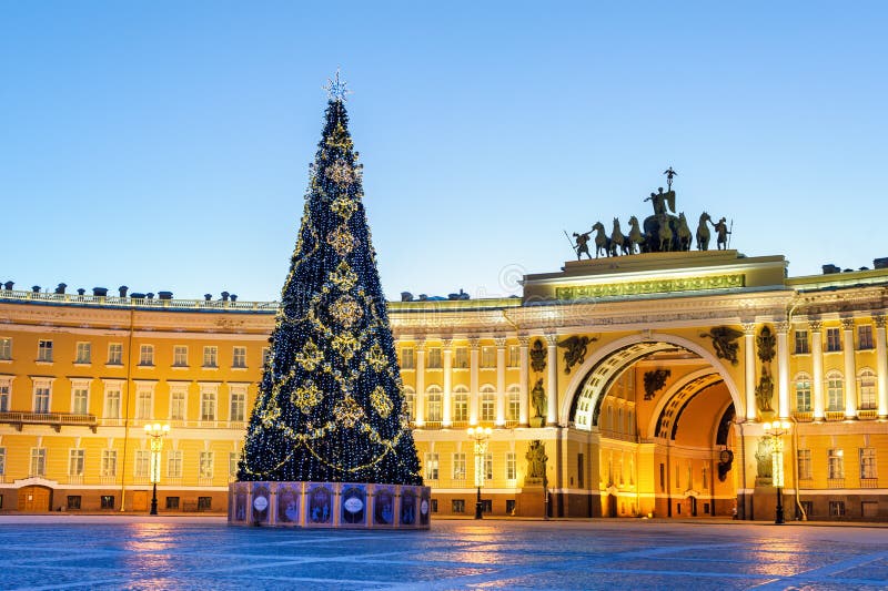 St Petersburg na bożych narodzeniach zdjęcia stock St Petersburg na bożych narodzeniach zdjęcia stock