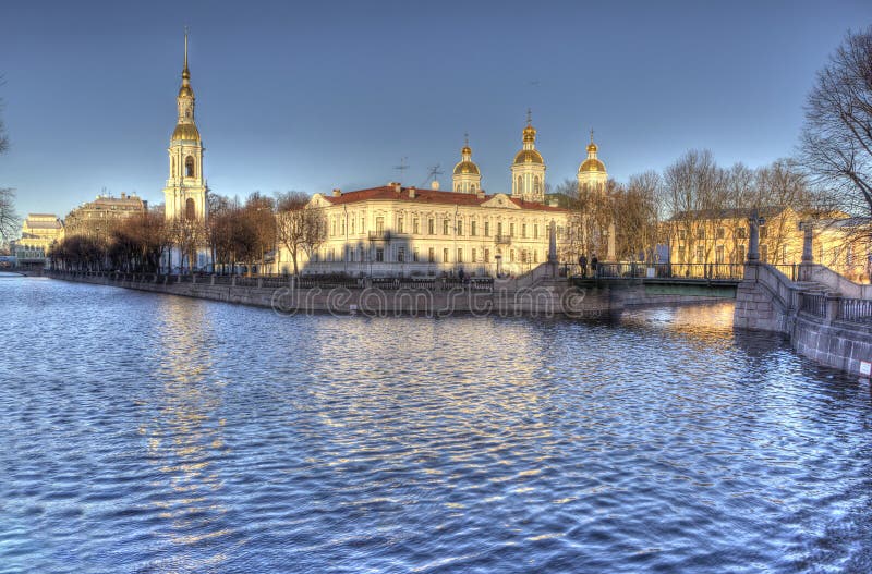 ST. PETERSBURG, RUSSIA - DECEMBER 8, 2015: Photo of Semimostye.