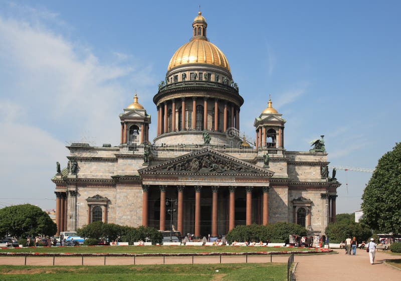 Isaac Cathedral in St Petersburg, Summer. Isaac Cathedral in St Petersburg, Summer