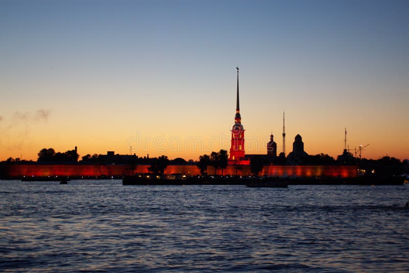 St.Petersburg in white nights