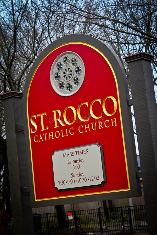 St. Rocco`s Catholic Church, Johnston, RI Editorial Photo Image of