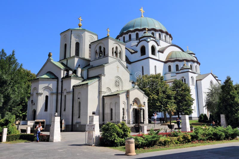 St Sava Cathedral, Belgrade photographie stock libre de droits St Sava Cathedral, Belgrade photographie stock libre de droits