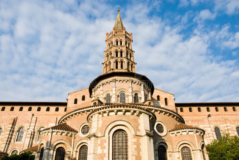 St Sernin Basilica in Toulouse