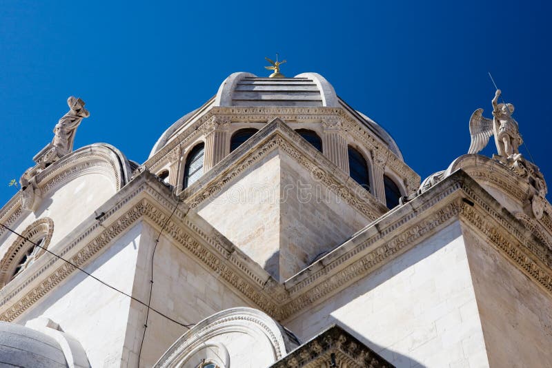 st sibenik Хорватии james собора стоковое изображение rf st sibenik Хорватии james собора стоковое изображение rf