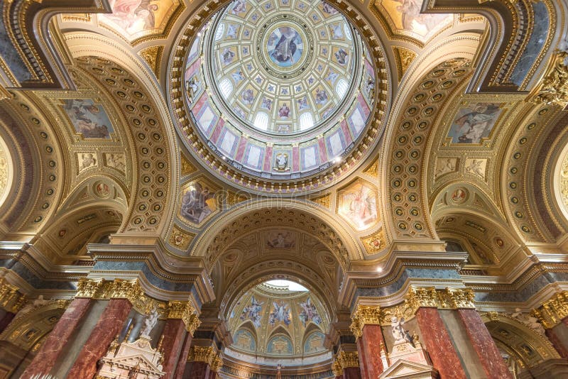 Sint-Stephanusbasiliek (Boedapest) royalty-vrije stock afbeeldingen