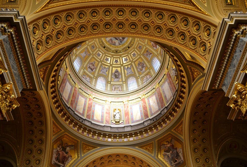 Sint-Stephansbasiliek royalty-vrije stock foto's