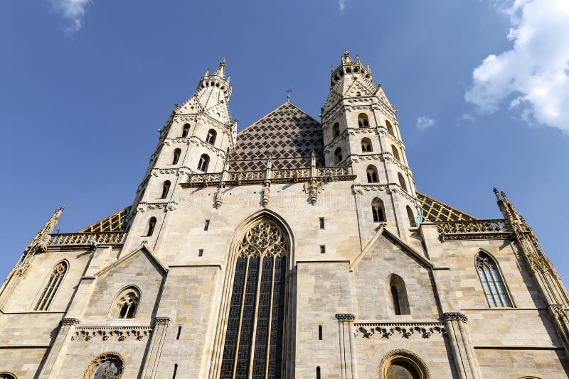 St Stephens Cathedral In Vienna Austria Stock Image Image Of Place