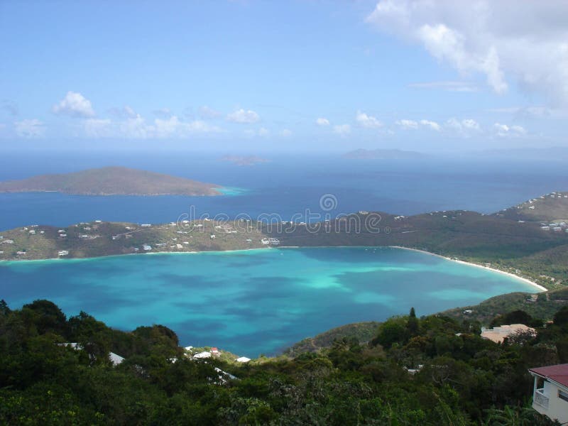 St Thomas Waterfront stock photo. Image of ocean, tropical 178382584