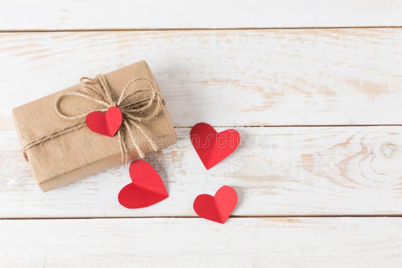 St. Valentine's day gift. Box stock photo St. Valentine's day gift. Box stock photo