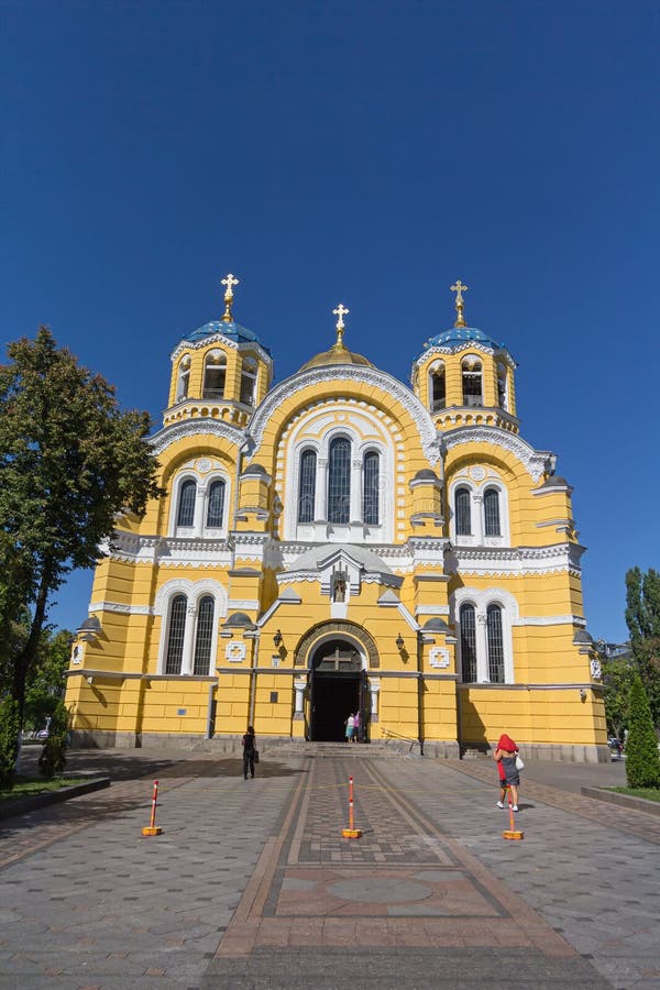 St Vladimir Cathedral Kiev Ukraine Stock Image Image Of Religion