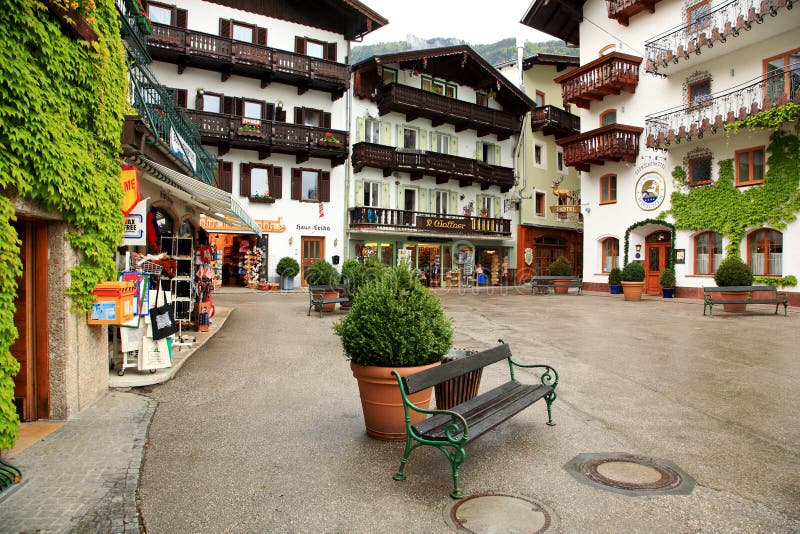 St. Wolfgang Street.Austria. Editorial Photography Image of sightseeing, color 18298662