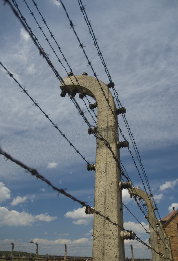 Stacheldraht stockbild
