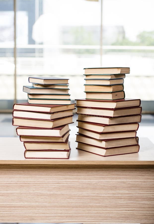Stack of books isolated stock image. Image of expertise - 12578821