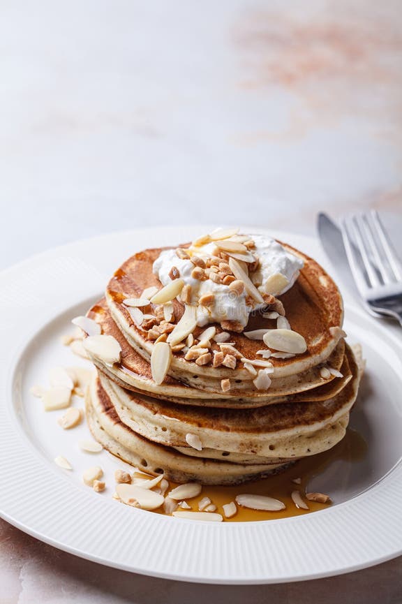 Ukrainian Syrnyky Cottage Cheese Pancakes With Sour Cream