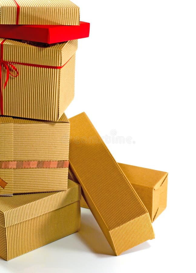 Stack Of Cardboard Boxes Picture. Image 7022625